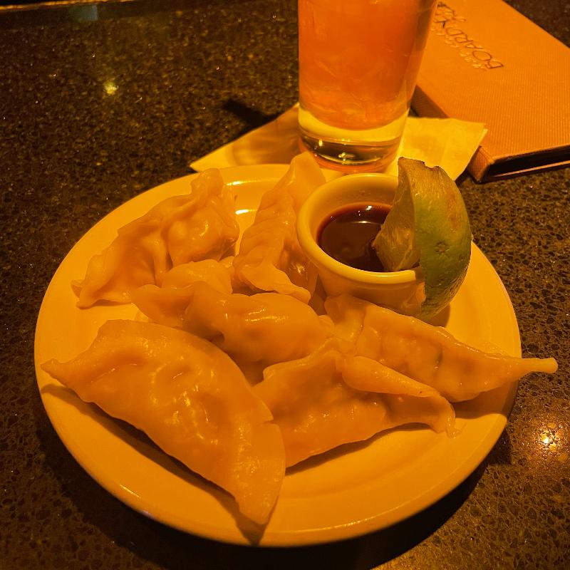 Steamed Chicken Potstickers