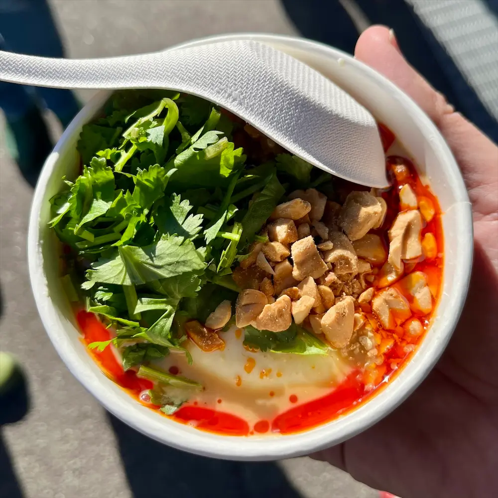 Savoury Warm Soft Tofu