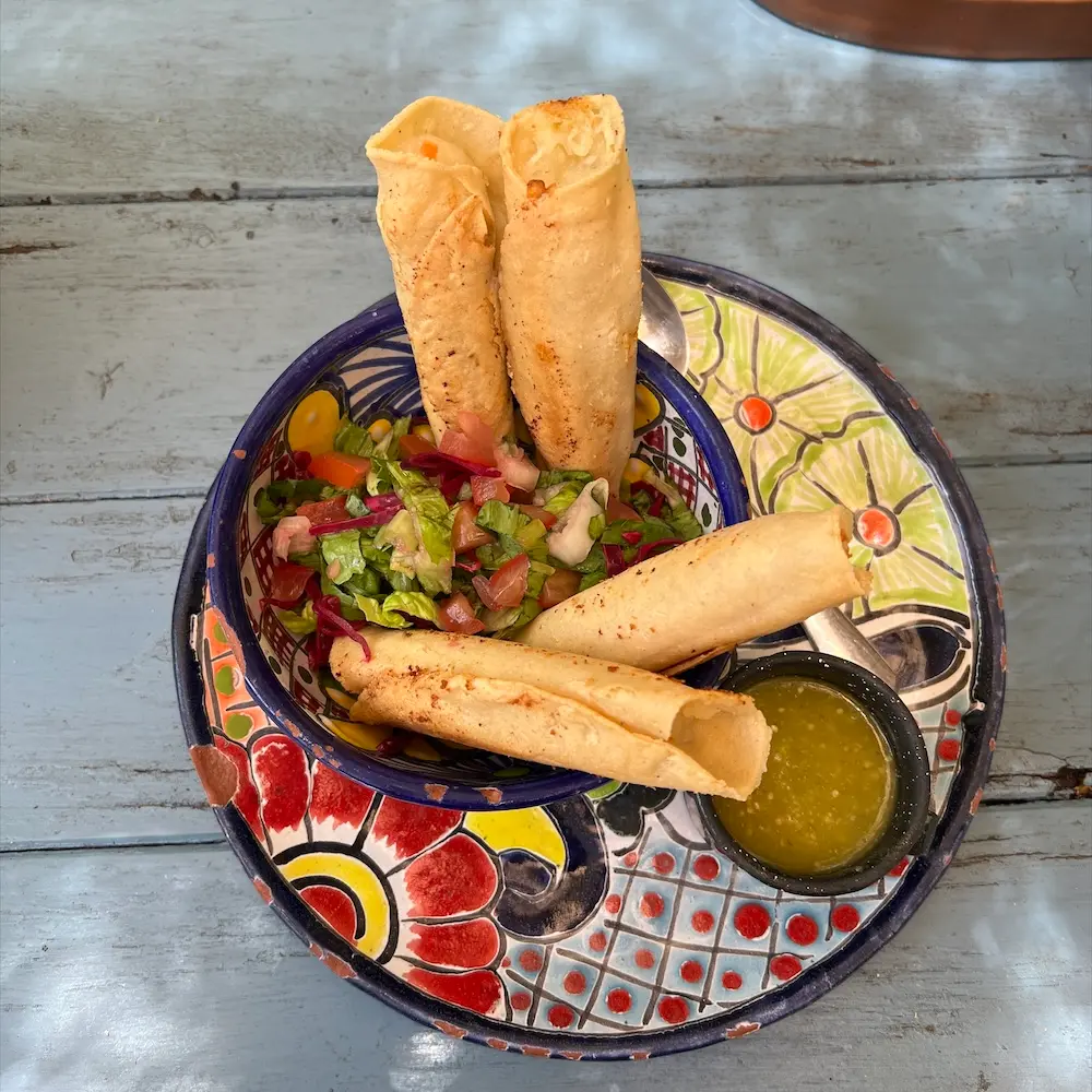 Tacos Dorados De Papa