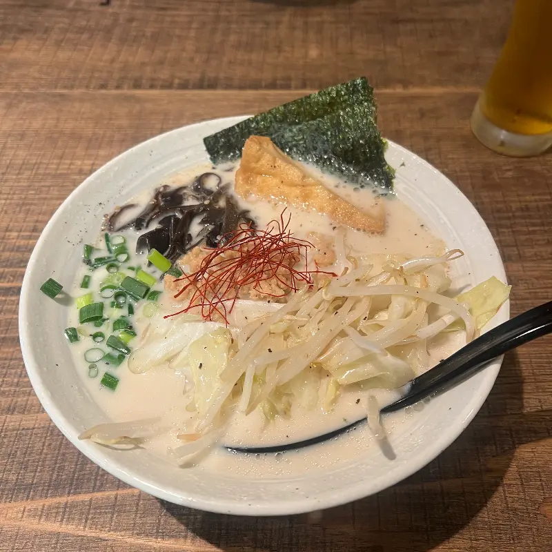 Vegan Tonkotsu Ramen