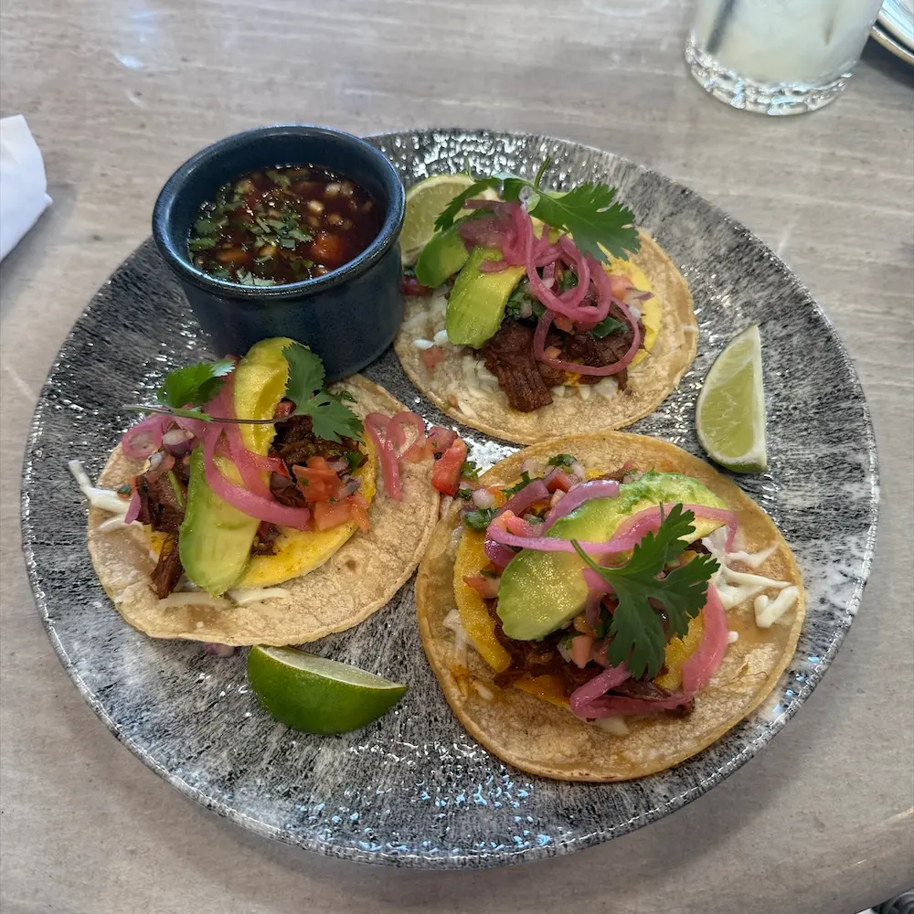 Wagyu Birria Brisket Breakfast Tacos
