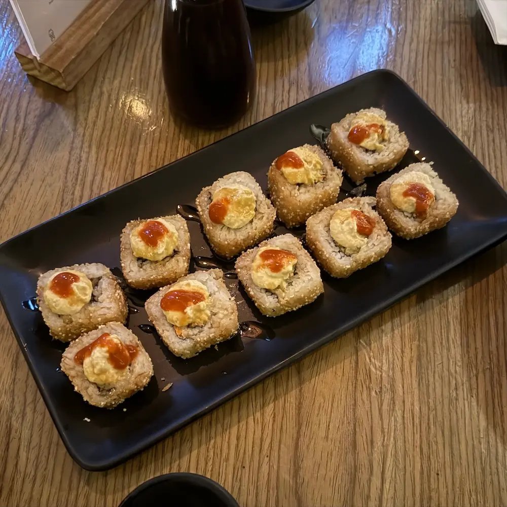 Crispy Kimchi Roll