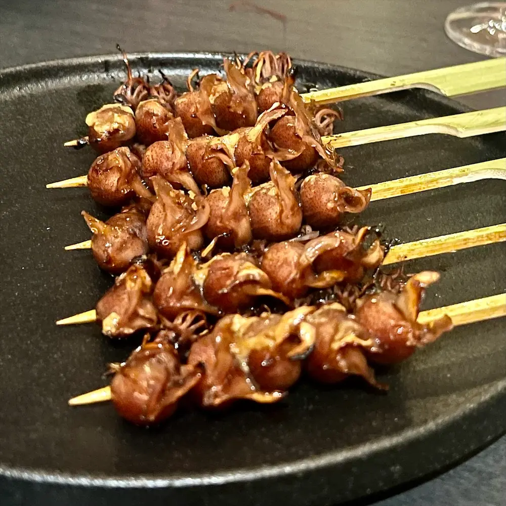 Grilled Firefly Squid