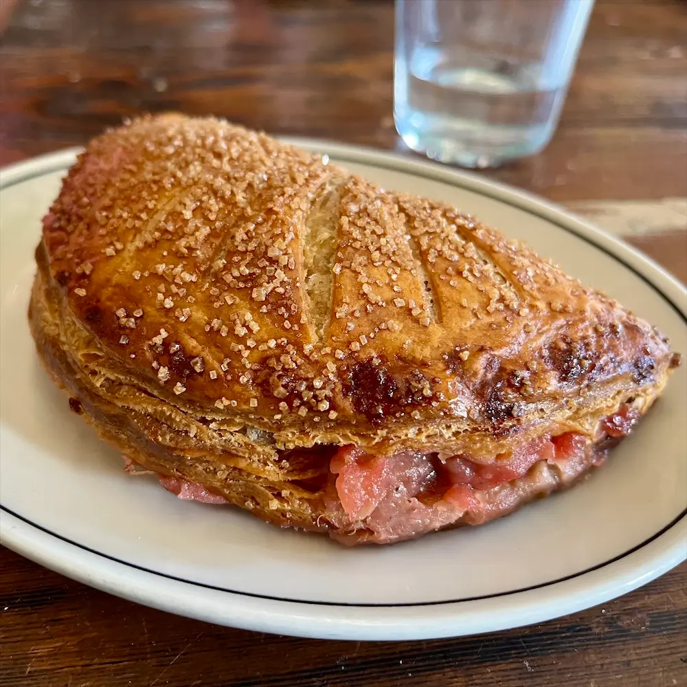 Rhubarb Turnover