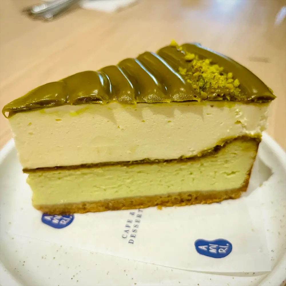 Pistachio Cheese Cake