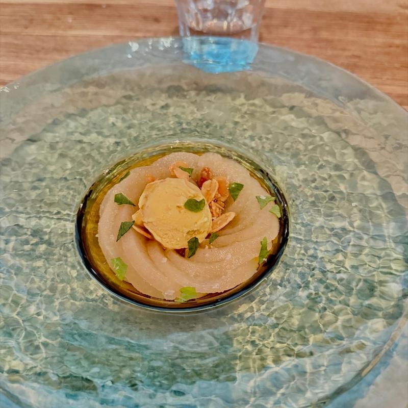 Resling Poached Peach