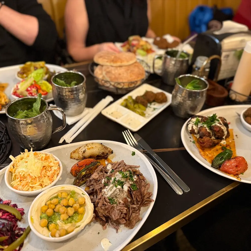 Beef Shawarma Platter