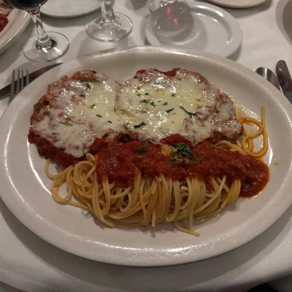 Seitan Parmigiana
