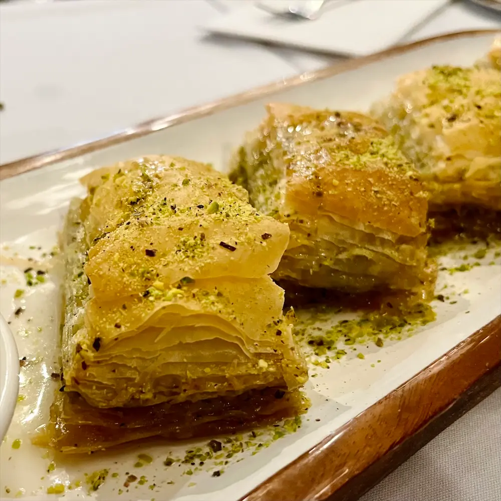 Pistachio Baklava