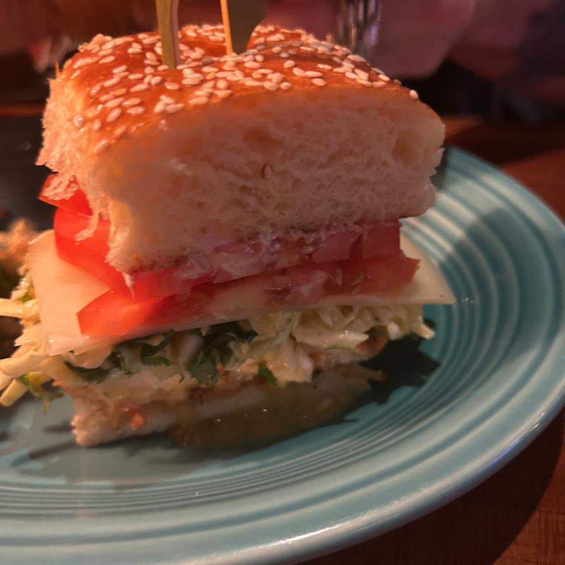 Ding's Crispy Chicken Sandwhich